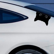 PET Car Cat Sticker New Self-Adhesive Cat Peeking Car Styling Decoration Auto Accessories Bumper Sticker Car