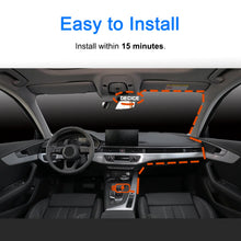 Aprilboy 4K WIFI Dash Cam 2160P Car DVR Front and Rear Dual Lens Auto Car Camera with Night Vision G-Sensor 24H Parking Monitor