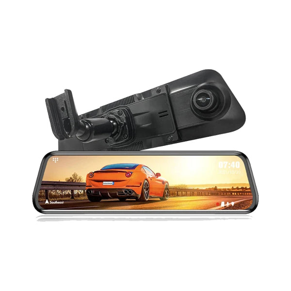 WOLFBOX OEM Bracket for Mirror Dash Cam 12 Inch  Mirror Dash Cam Mount Bracket Arm for Car DVR Instead of Strap