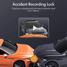 3 Channel Dash Cam Motion Detection HD 1080P Vehicle Video Recorder G-Sensor Car Camcorder Night Vision Front Rear Inside Camera
