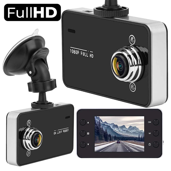 HD 1080P Car DVR Dual Lens Front Camera Dash Cam Video Recorder 6 IR light G-sensor loop-recording Car DVR/Dash Cam
