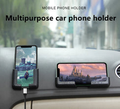 Multifunction Car Phone Mount Cell Phone Holder Lightness Portability No Space Occupy Stand Auto Interior Accessories