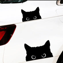 PET Car Cat Sticker New Self-Adhesive Cat Peeking Car Styling Decoration Auto Accessories Bumper Sticker Car