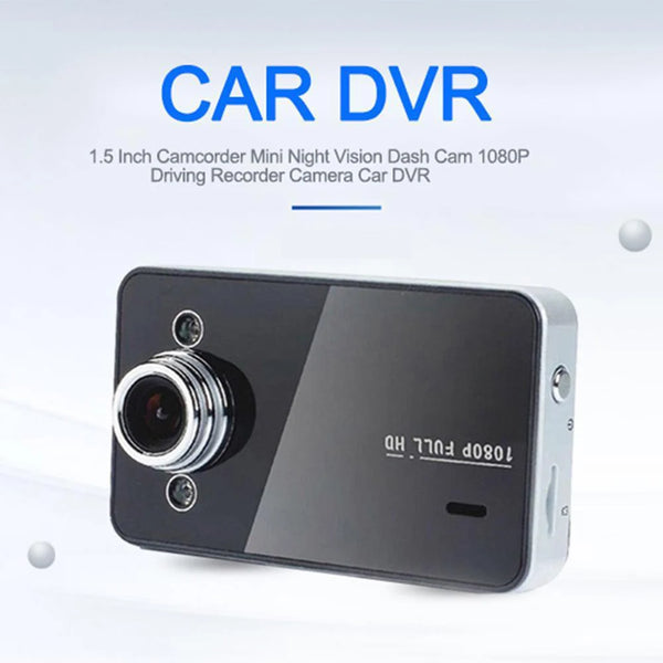HD 1080P Car DVR Dual Lens Front Camera Dash Cam Video Recorder 6 IR light G-sensor loop-recording Car DVR/Dash Cam