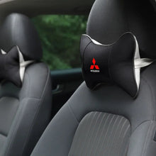 Car Seat Headrest Pillow Neck Support Protector Cushion Car Accessories For Mitsubishi Outlander I200 Pajero Eclipse ASX Lancer