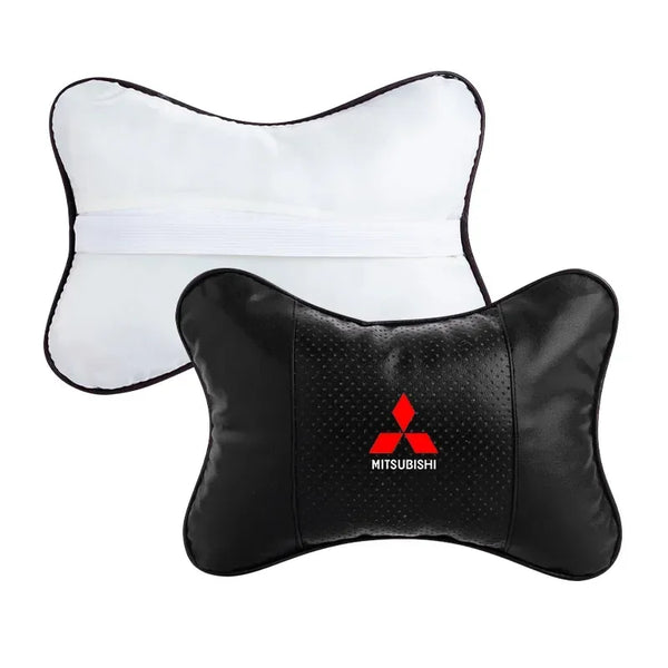 Car Seat Headrest Pillow Neck Support Protector Cushion Car Accessories For Mitsubishi Outlander I200 Pajero Eclipse ASX Lancer