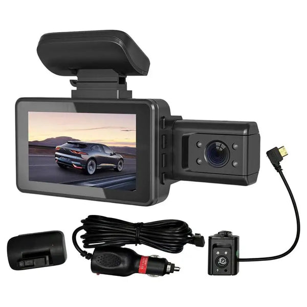 Dashcam Front And Rear Camera DVR Car Video Recorder Vehicle Black Box FULL HD 1080P Night Vision Driver Recorder G Sensor