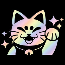 Cute Lucky Cat for Car Stickers Decoration Notebook Motorcycle Cartoon Sticker External Accessories Waterproof PVC Vinyl Decals