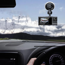 3 Channel Dash Cam Motion Detection HD 1080P Vehicle Video Recorder G-Sensor Car Camcorder Night Vision Front Rear Inside Camera