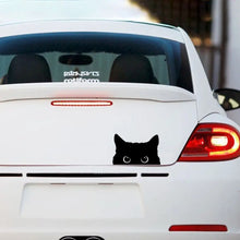 PET Car Cat Sticker New Self-Adhesive Cat Peeking Car Styling Decoration Auto Accessories Bumper Sticker Car