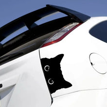 PET Car Cat Sticker New Self-Adhesive Cat Peeking Car Styling Decoration Auto Accessories Bumper Sticker Car