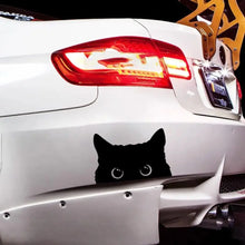 PET Car Cat Sticker New Self-Adhesive Cat Peeking Car Styling Decoration Auto Accessories Bumper Sticker Car