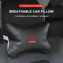 Car Seat Headrest Pillow Neck Support Protector Cushion Car Accessories For Mitsubishi Outlander I200 Pajero Eclipse ASX Lancer